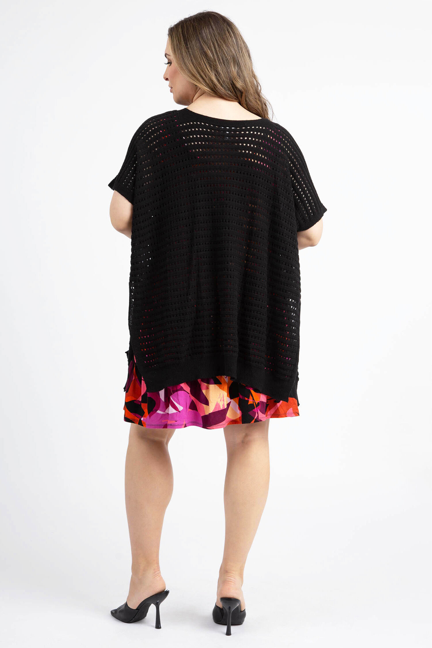 Crochet Open Front Cardi Image 3