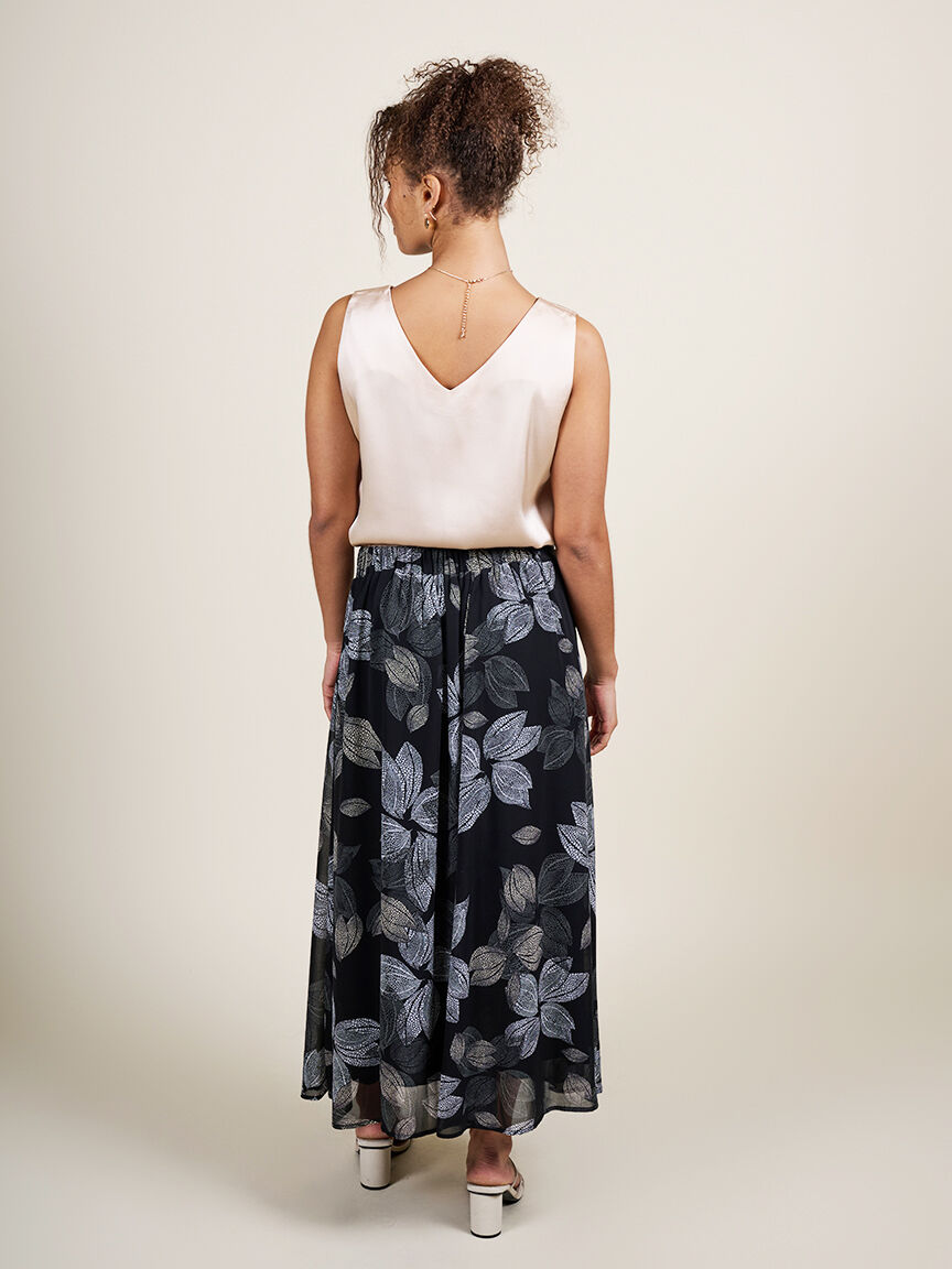 Sleeveless Satin Top  Image 2