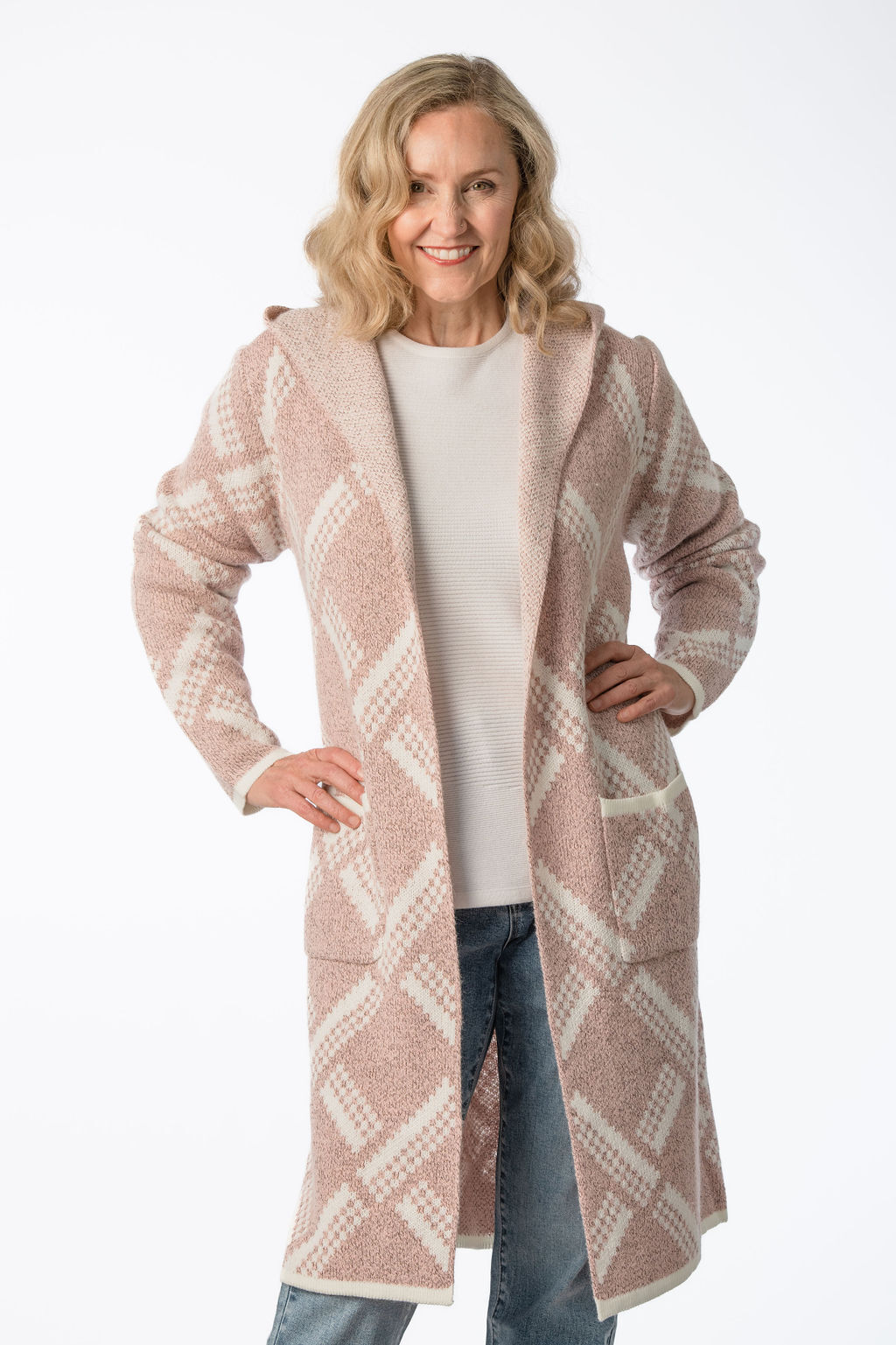 Diamond Cardigan Image 1