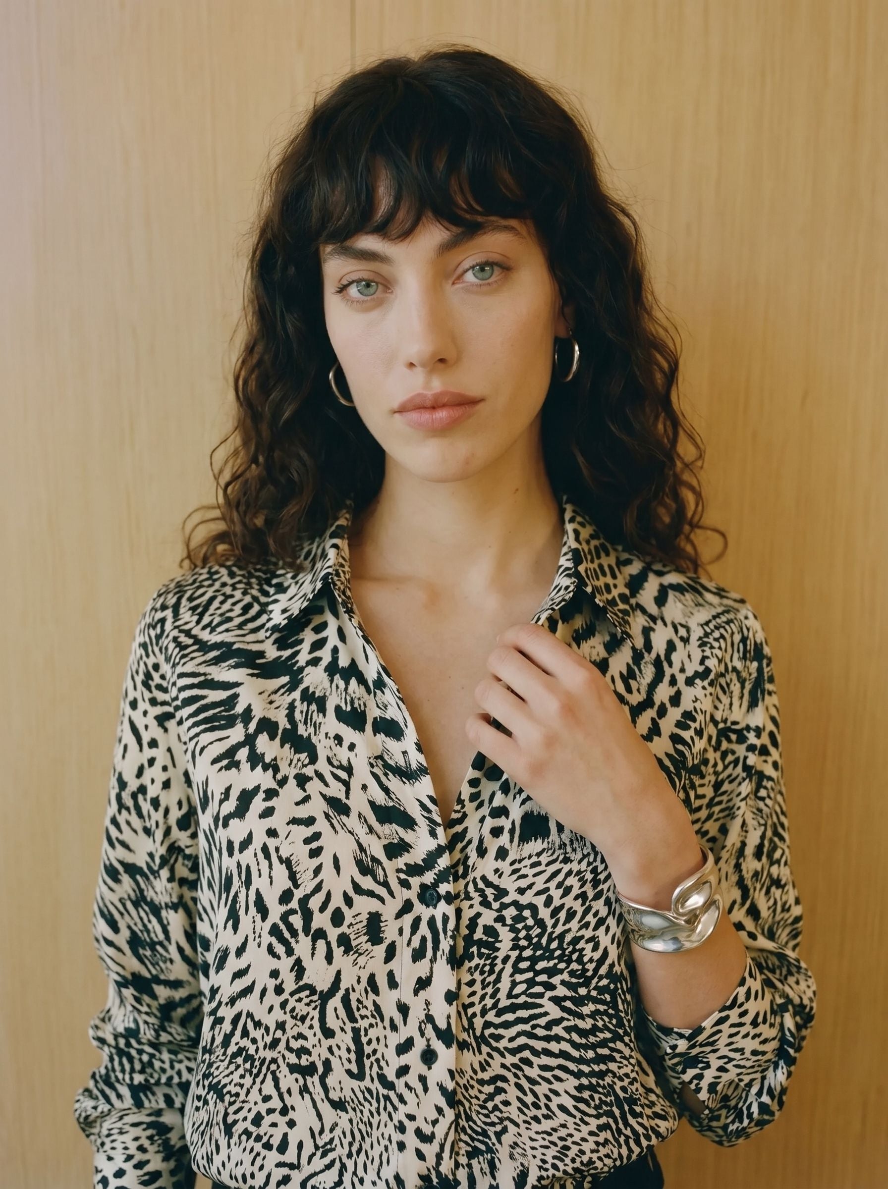 Classic Button-Up Blouse
