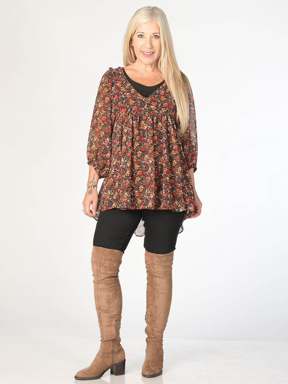Ditsy-Daze Floral Top Image 2