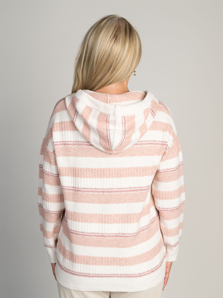 Hooded Knit Sweater