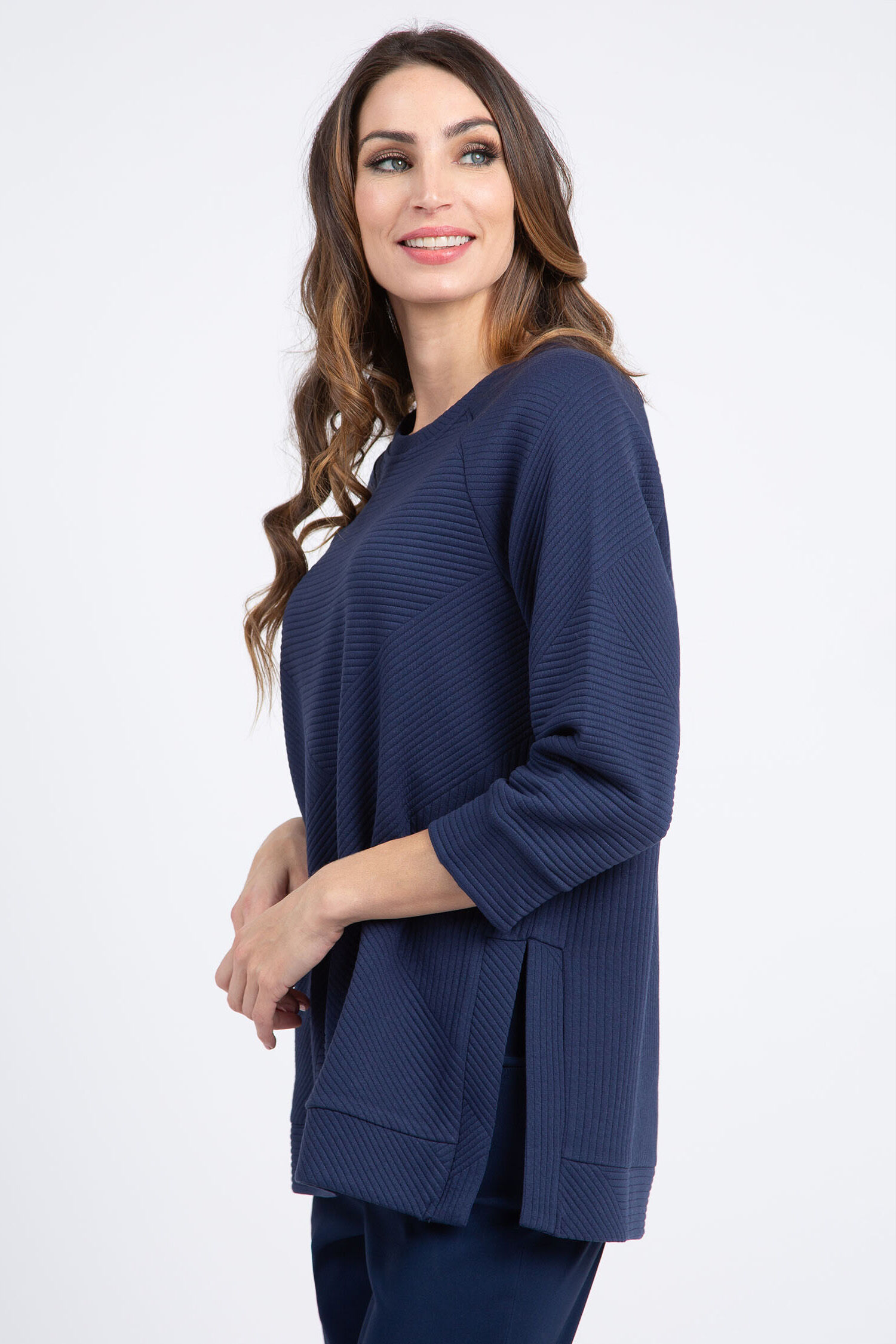 Quilted Raglan Top Image 2