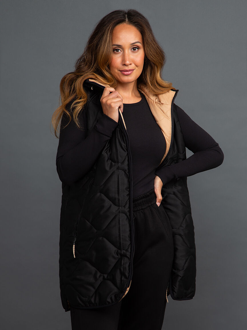 Reversible Quilted Vest Image 2