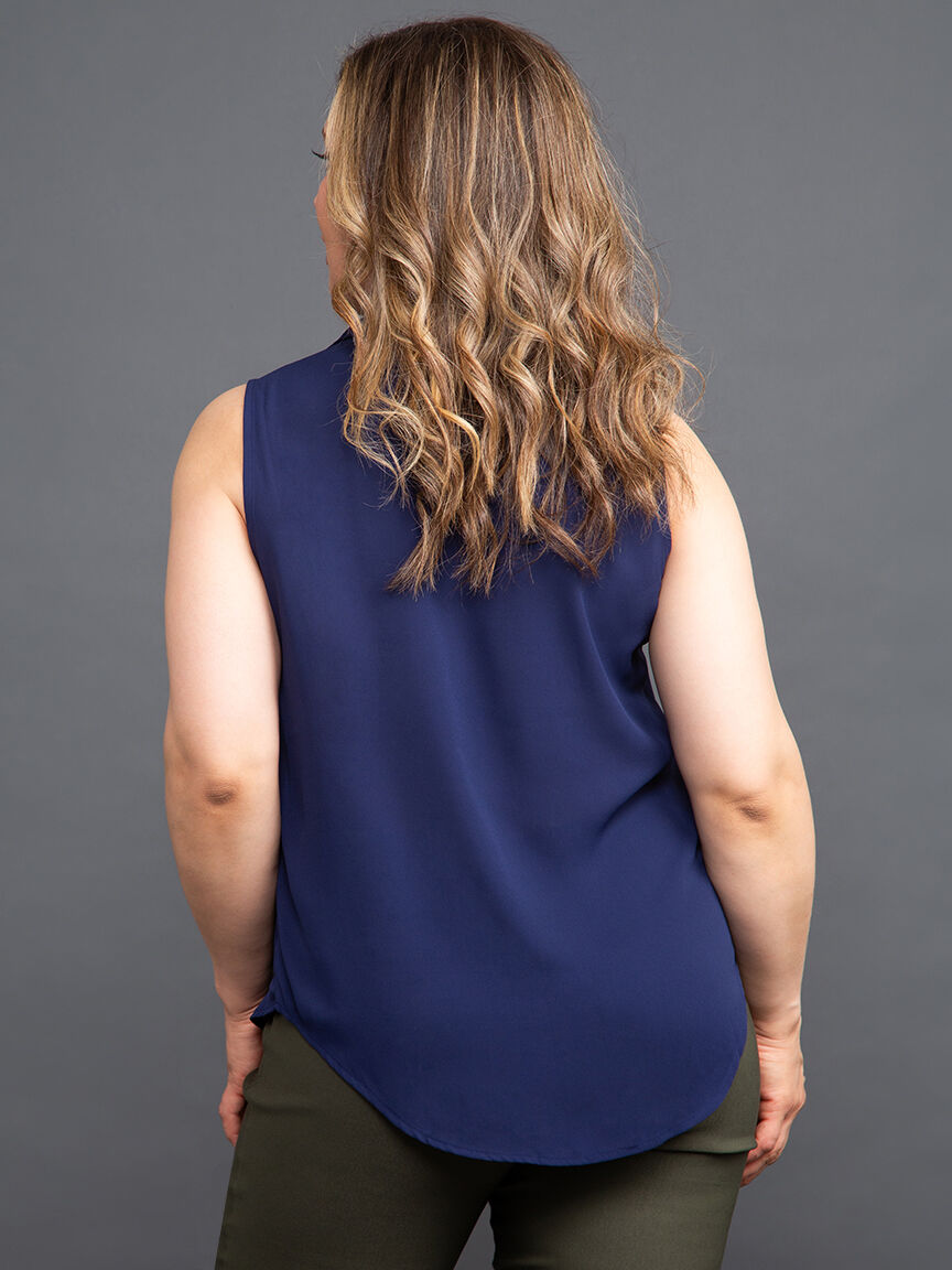 Sleeveless Georgette Blouse Image 4