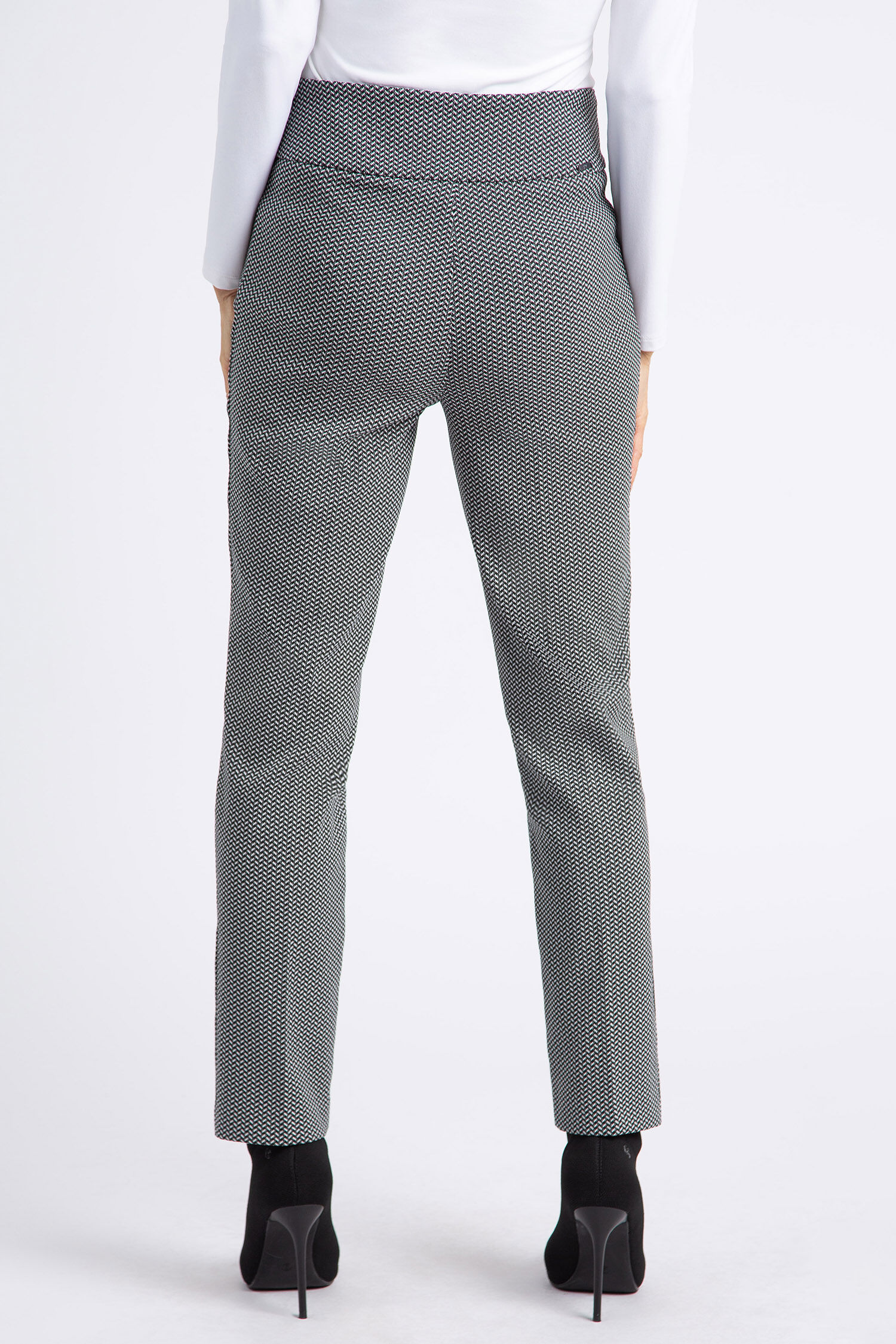 Pull-On Ankle Pant w/ Tummy Control  Image 3