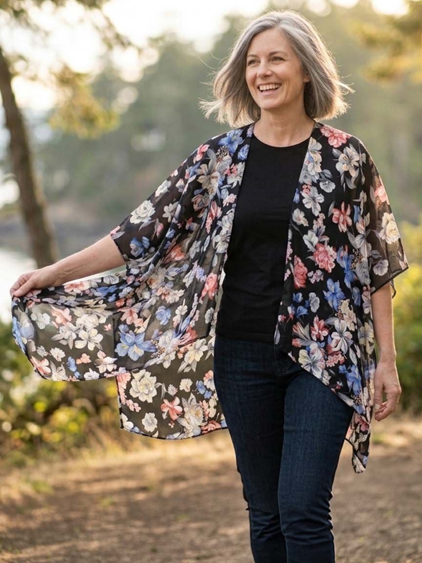 Floral Kimono