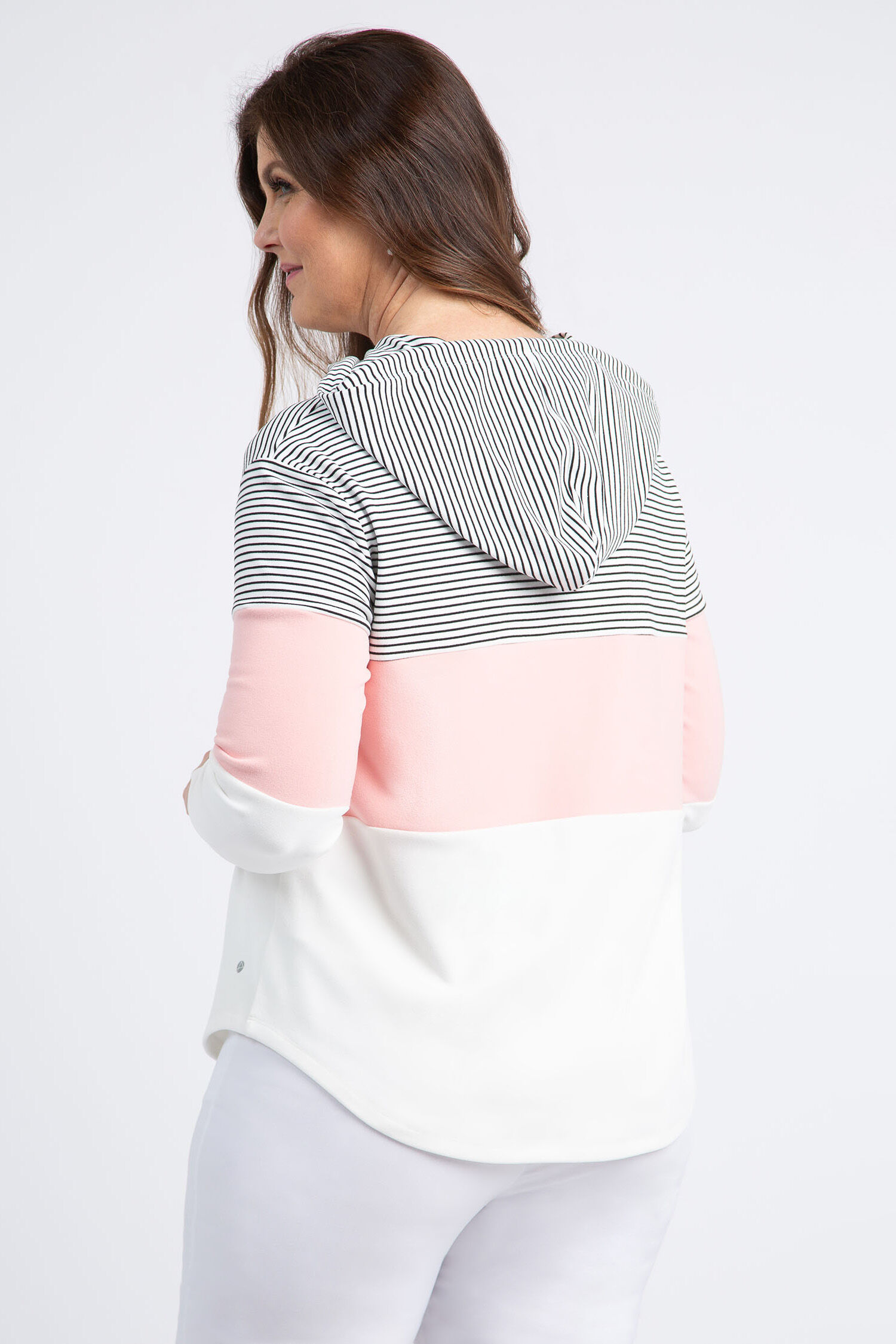 Color Block Hoodie Image 4