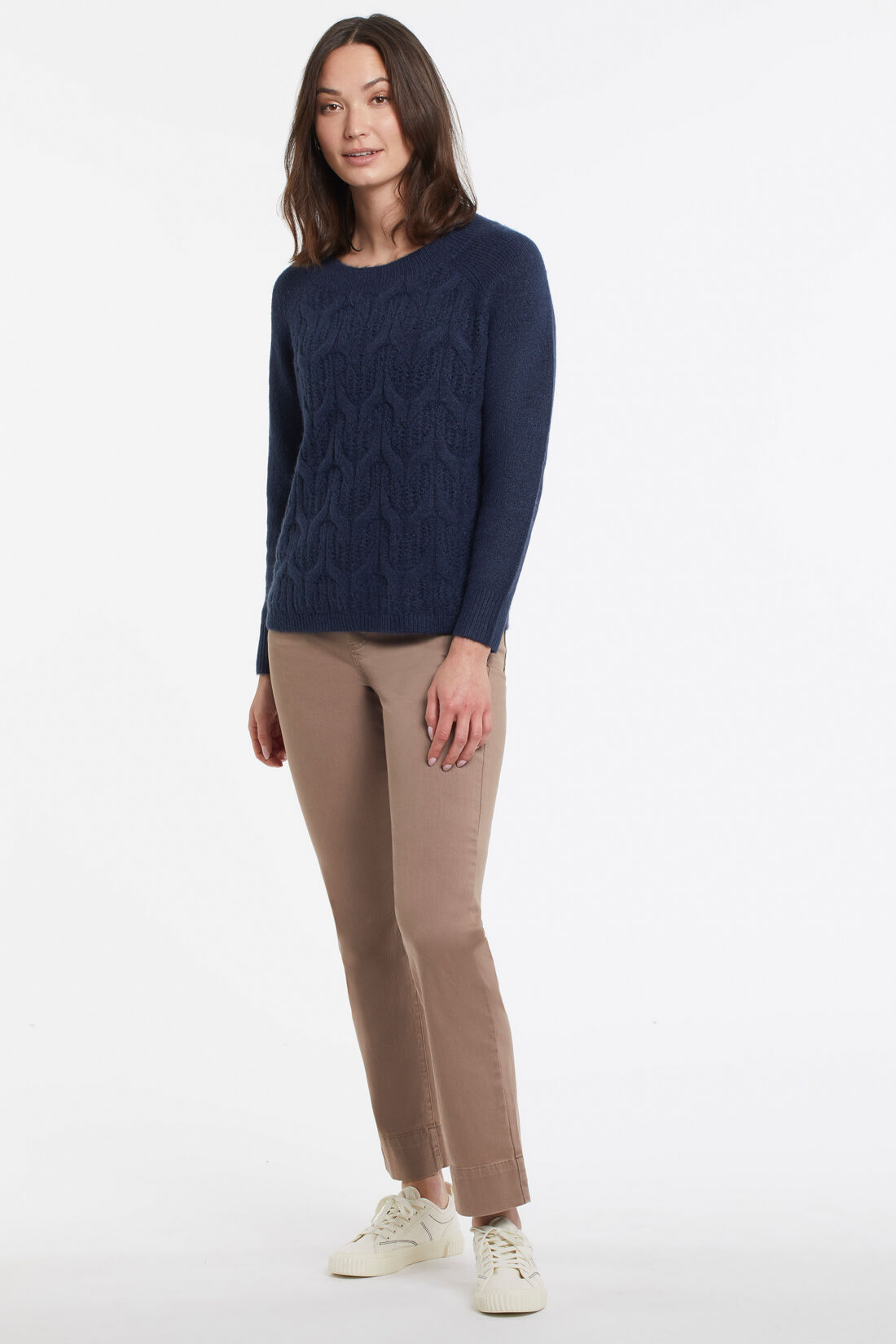 Solid Autumn Sweater, Wine