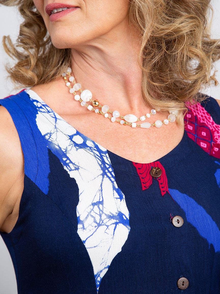 Button-Up Maxi Dress Image 4