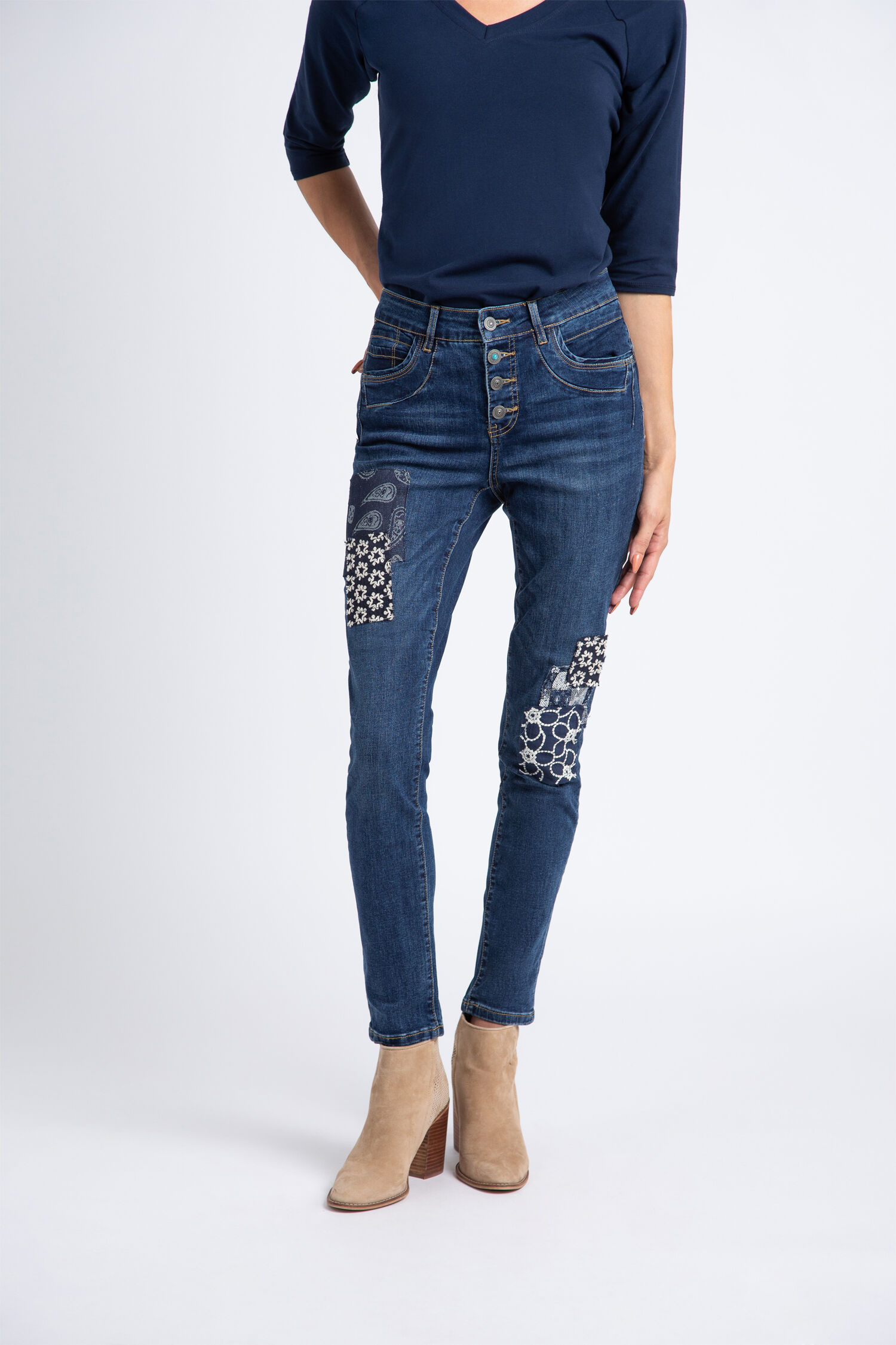 Patchwork Jeans  Image 2