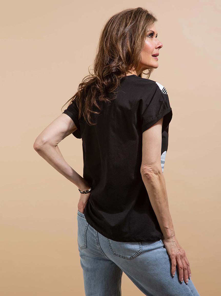 Black & White Hotfix Tee Image 4