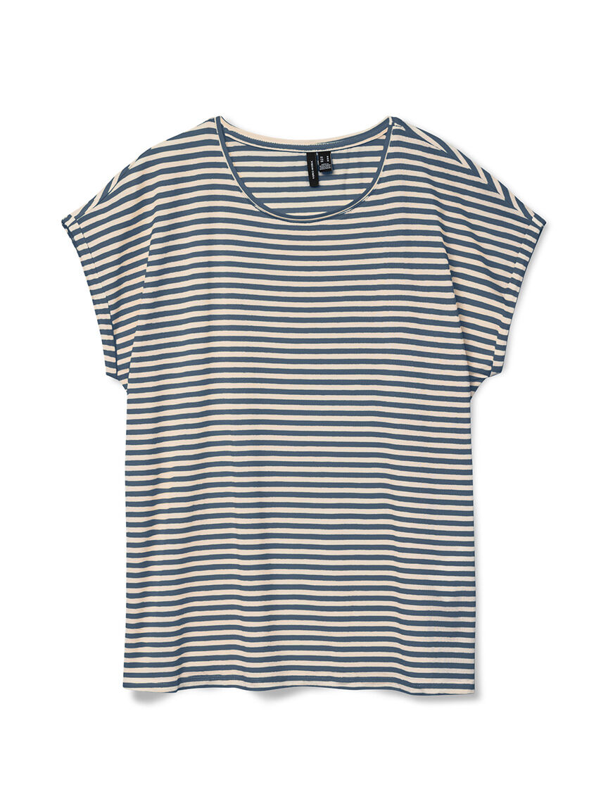 Short Sleeve Striped Shirt