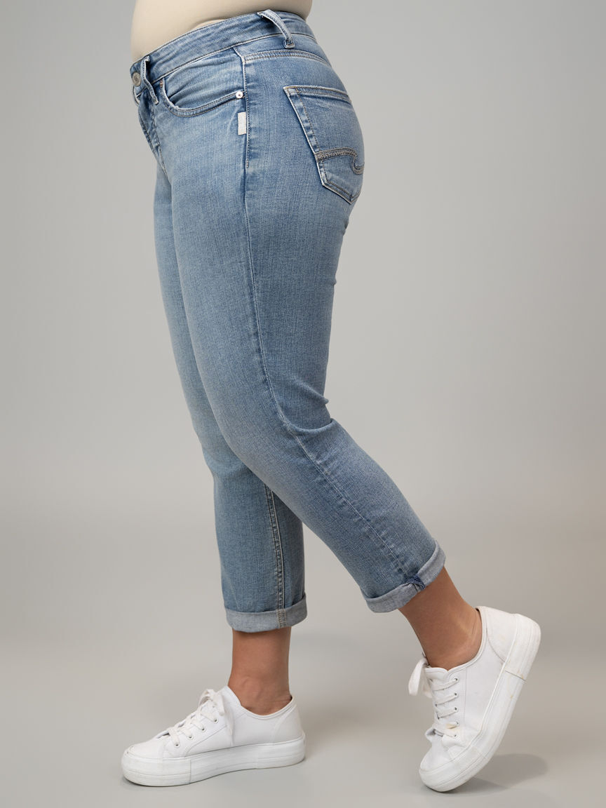 Avery High Rise Luxe Stretch Capri