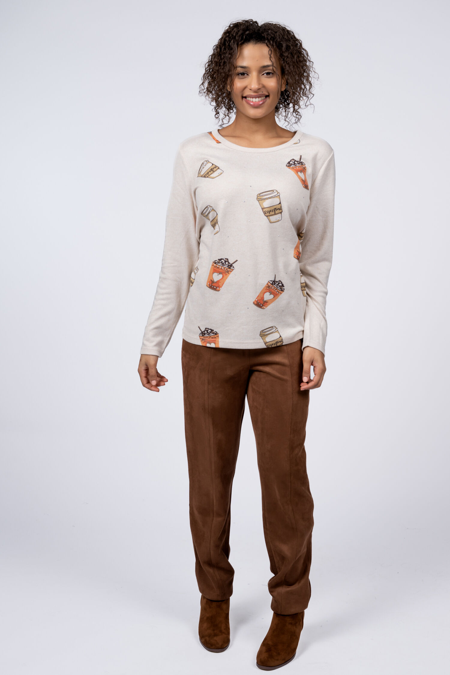 Rise & Grind Long Sleeve Top Image 3