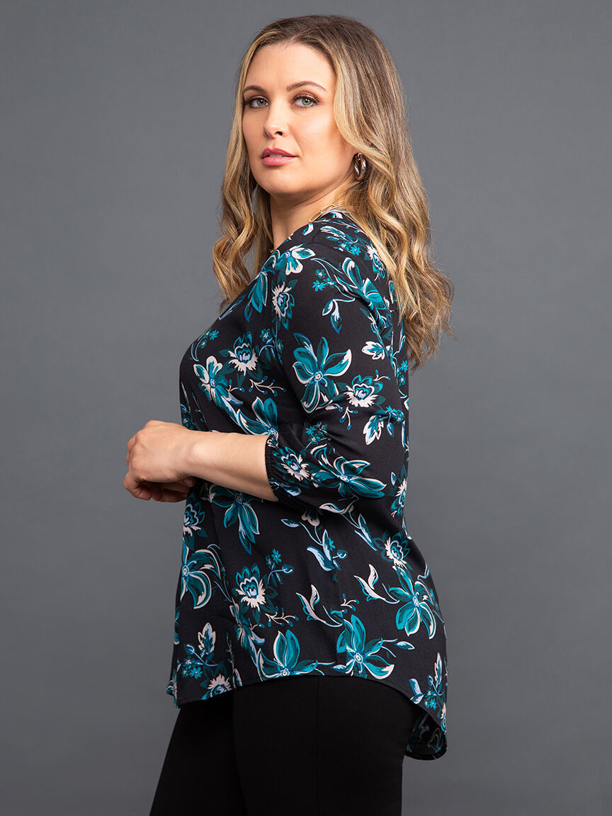 Floral Blouse Image 3