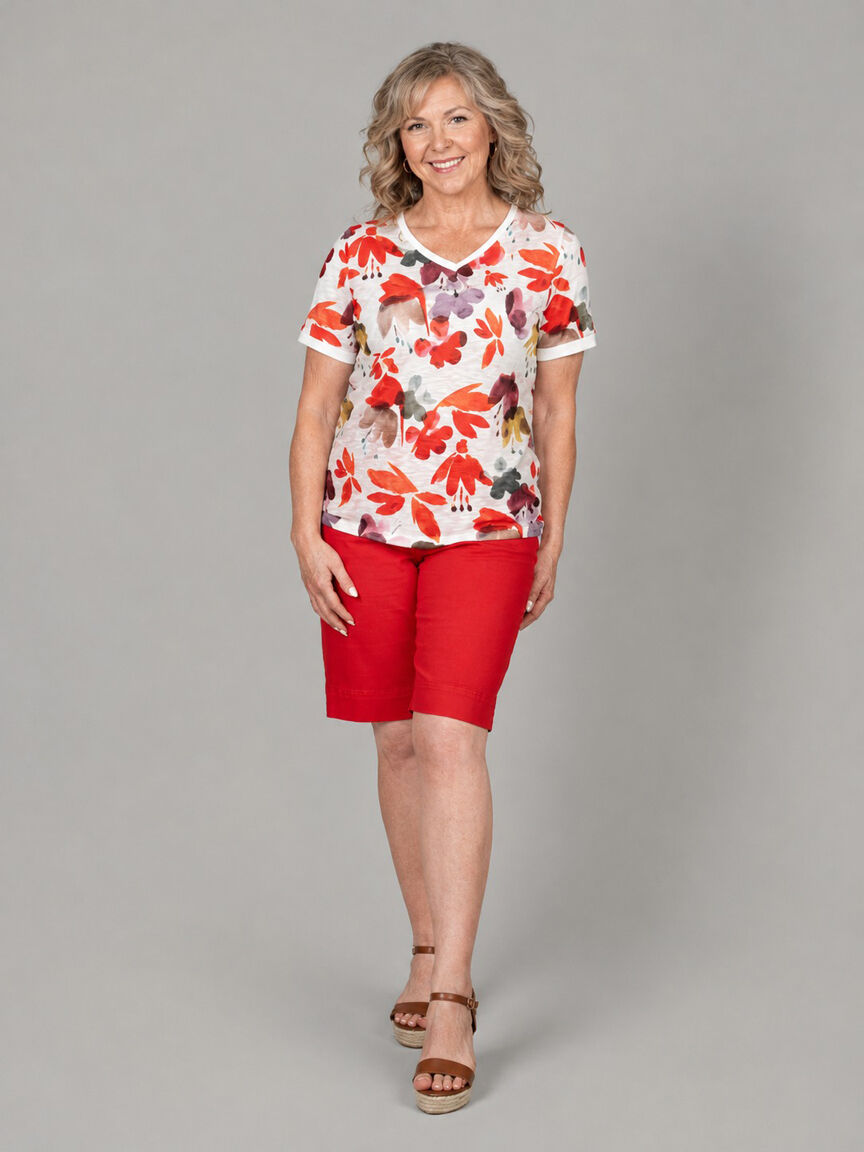 Lightweight Burnout Short Sleeve Tee