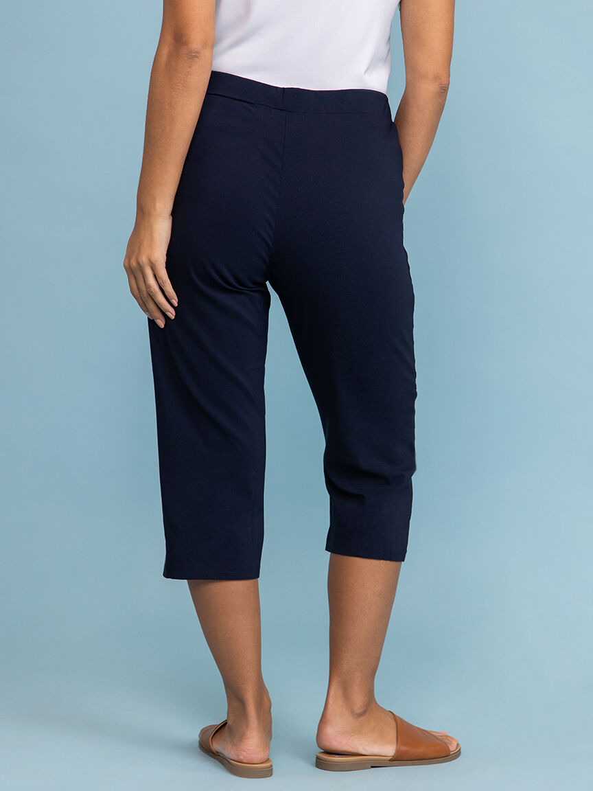 Grommet Detail Pull on Capri  Image 4