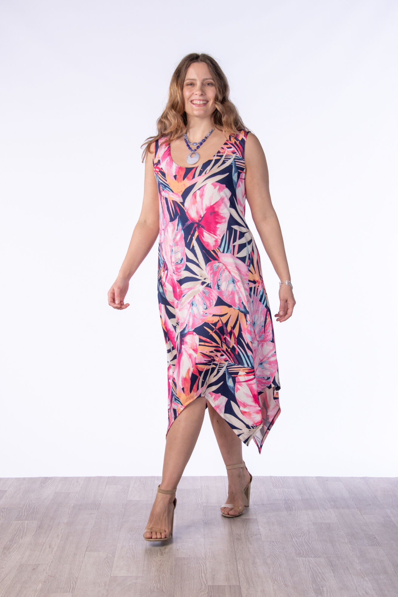 Fuschia Dress Image 1