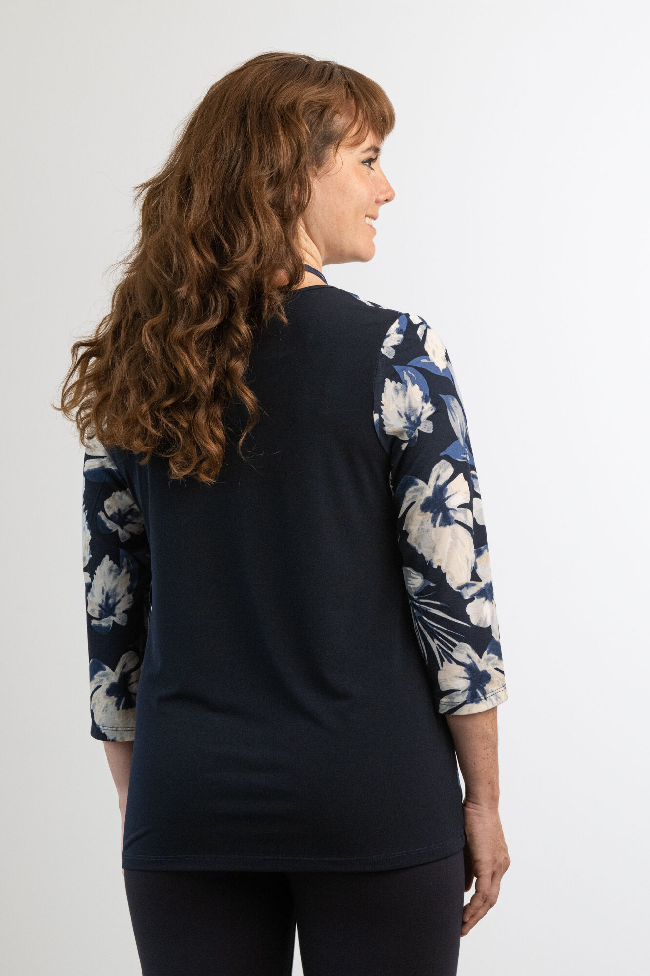 Palm Crew Neck Top Image 2