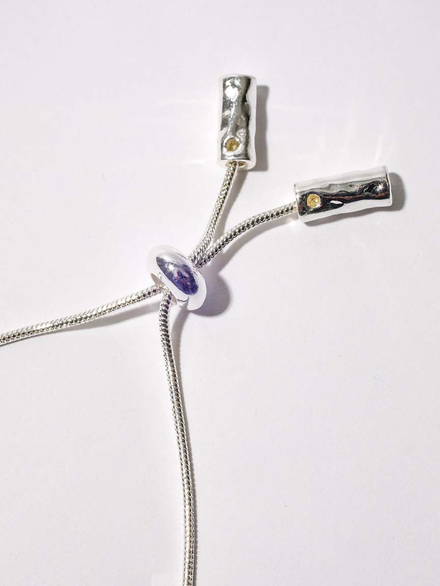 Adjustable Chain with Gold Heart Image 4