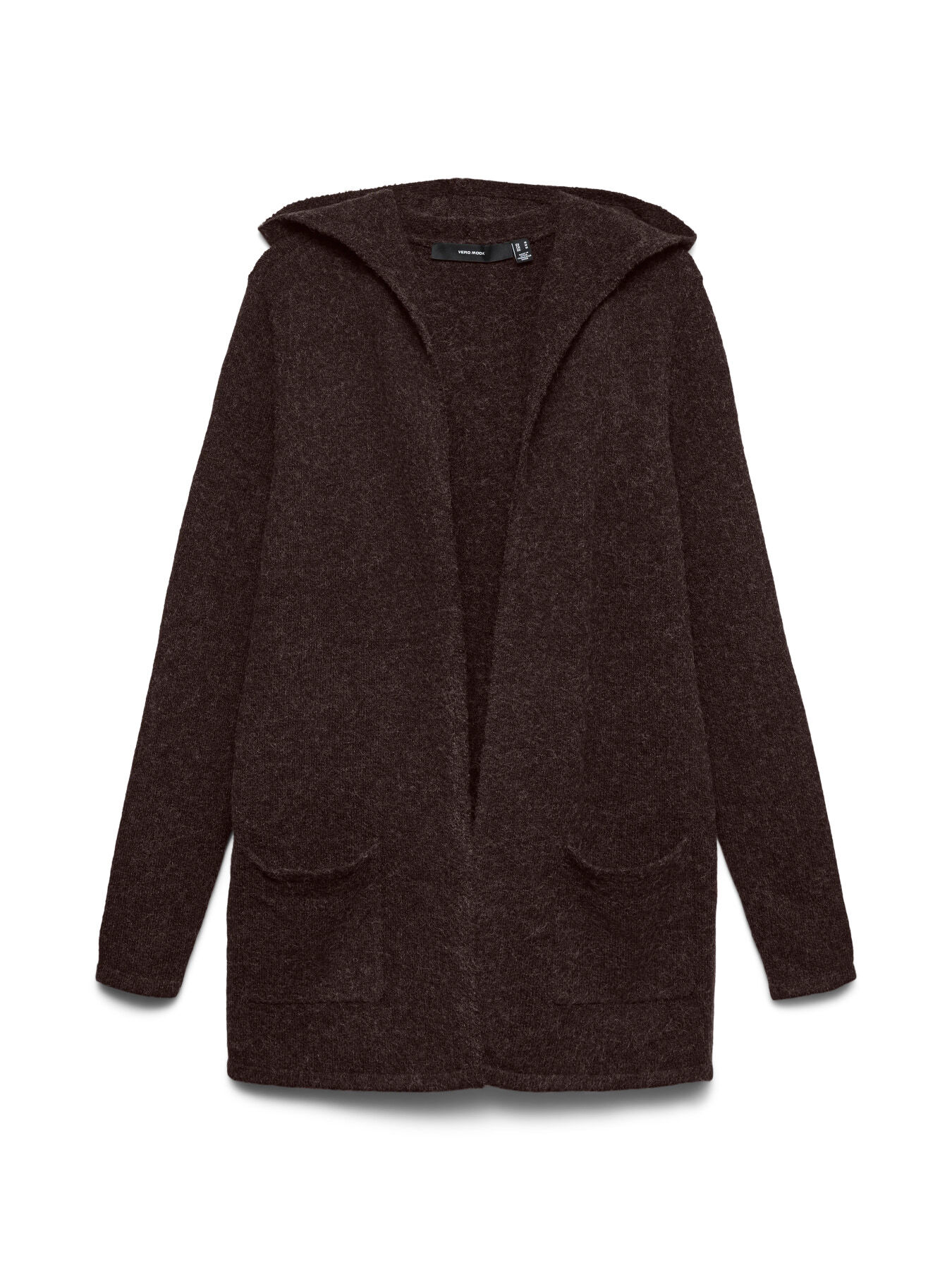 Hooded Open Front Cardigan