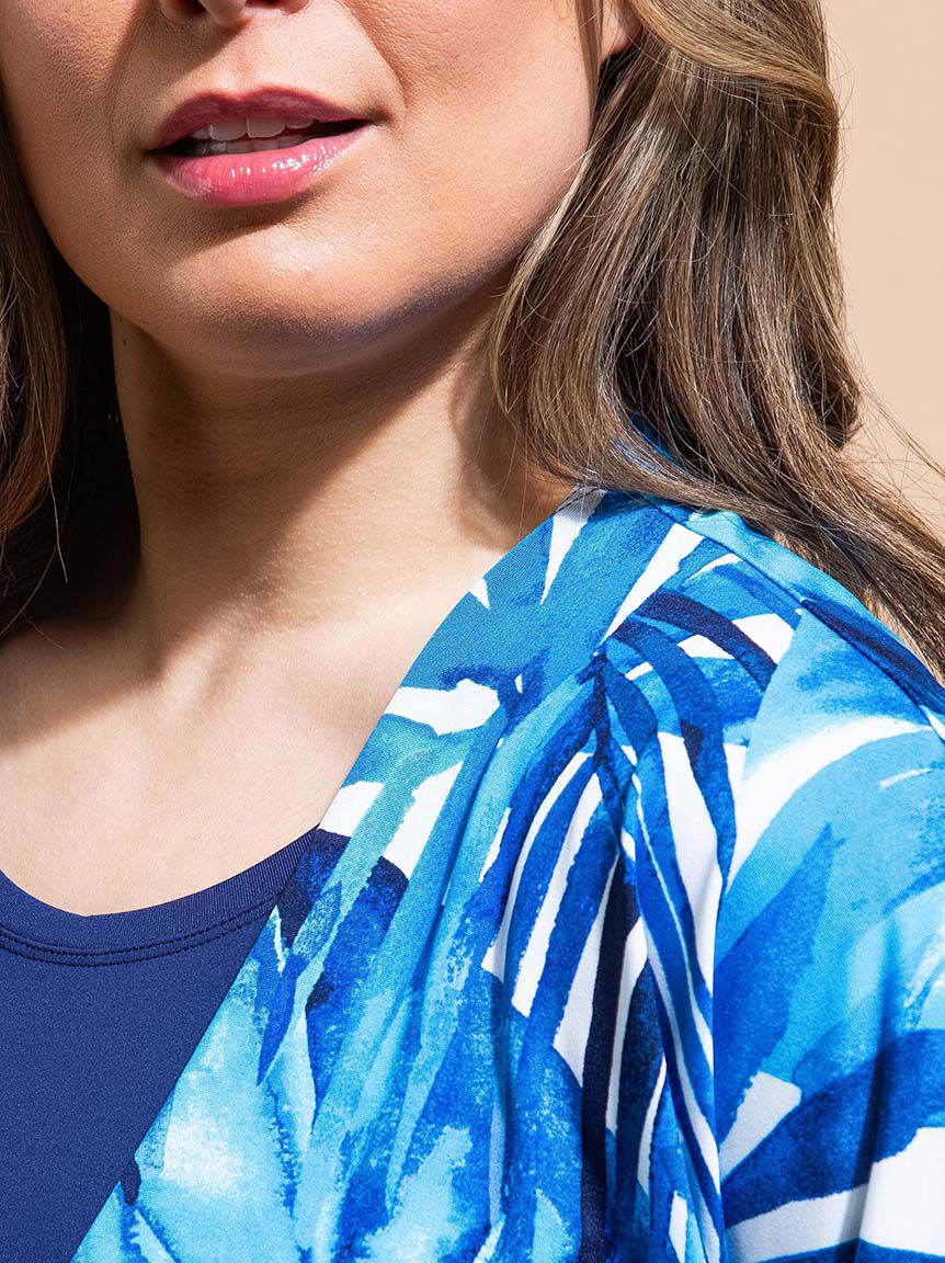 Dolman Sleeve Floral Cardi Image 5