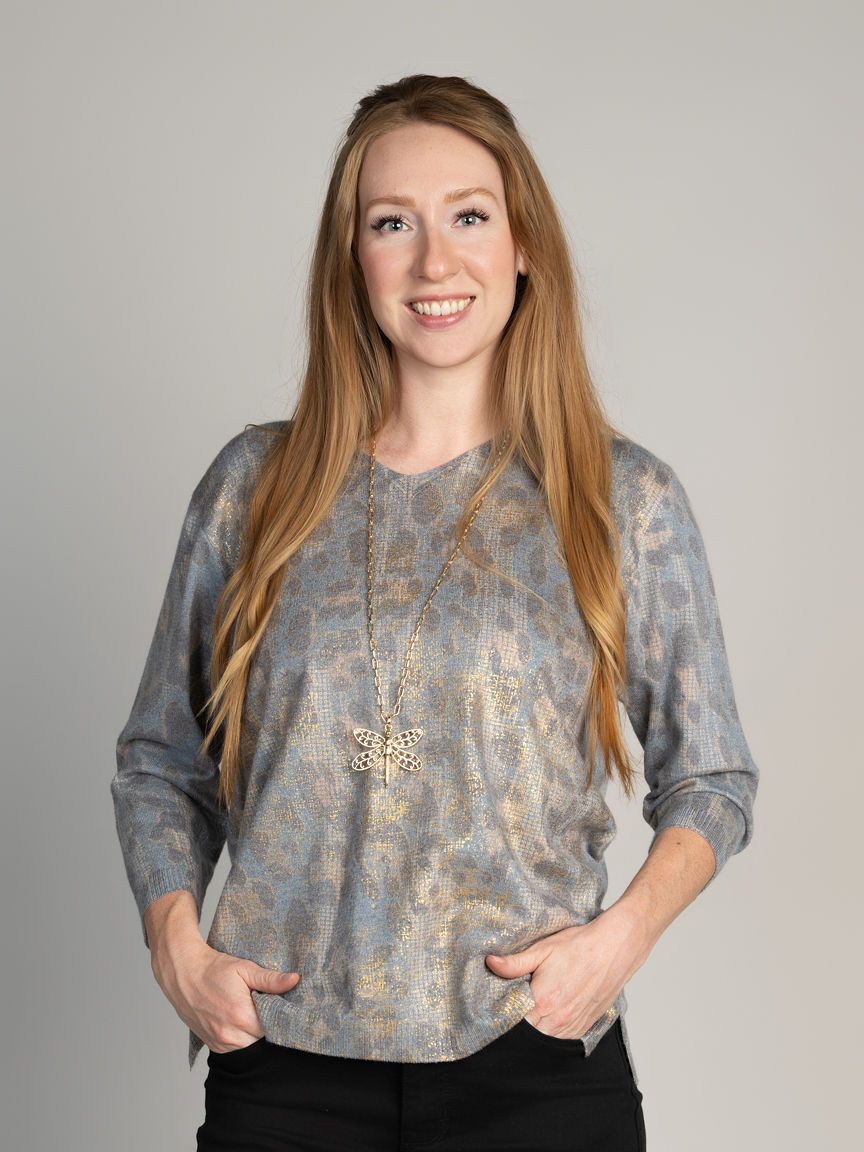 Lightweight 3/4 Sleeve Sweater