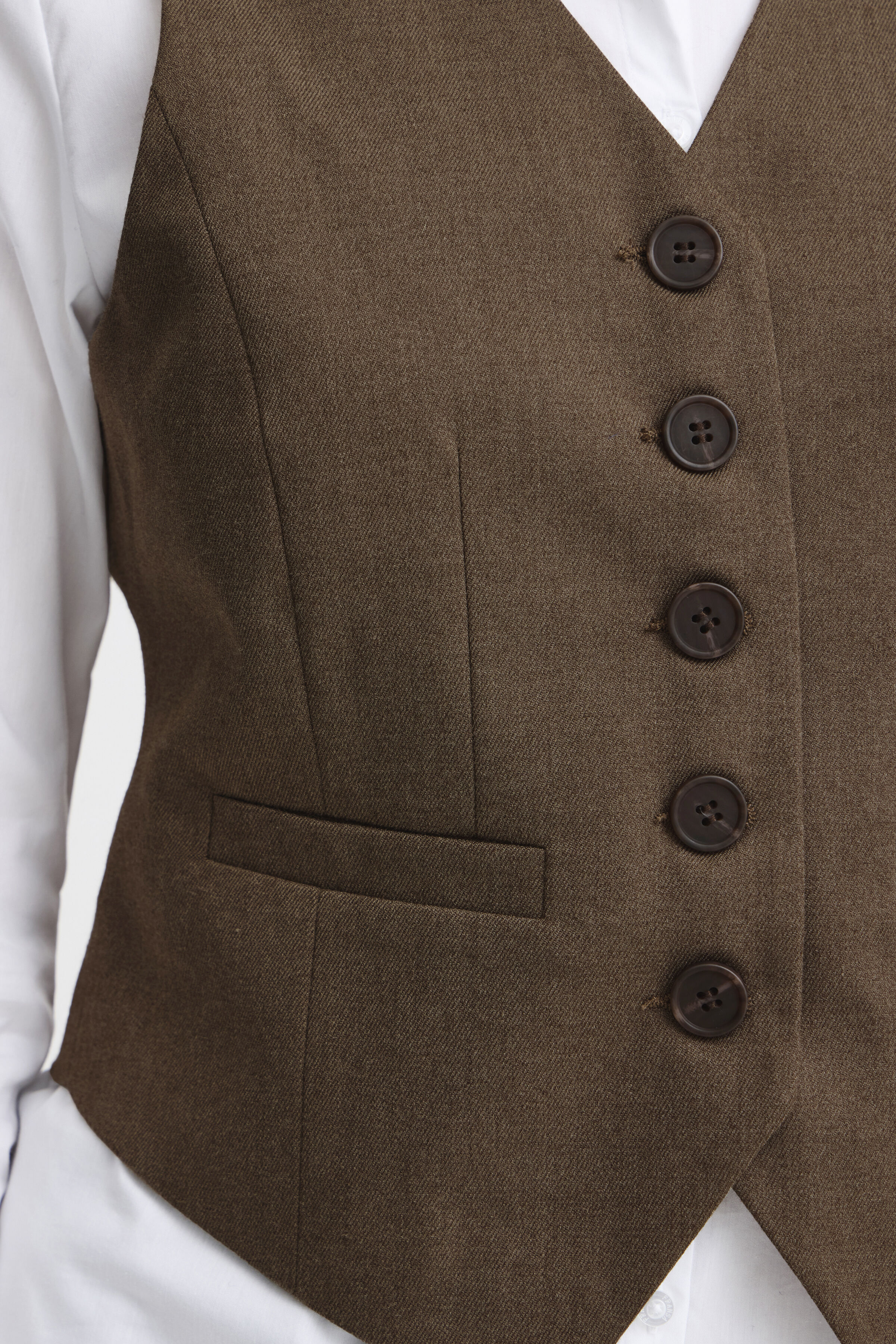 Button Up Waistcoat Image 3