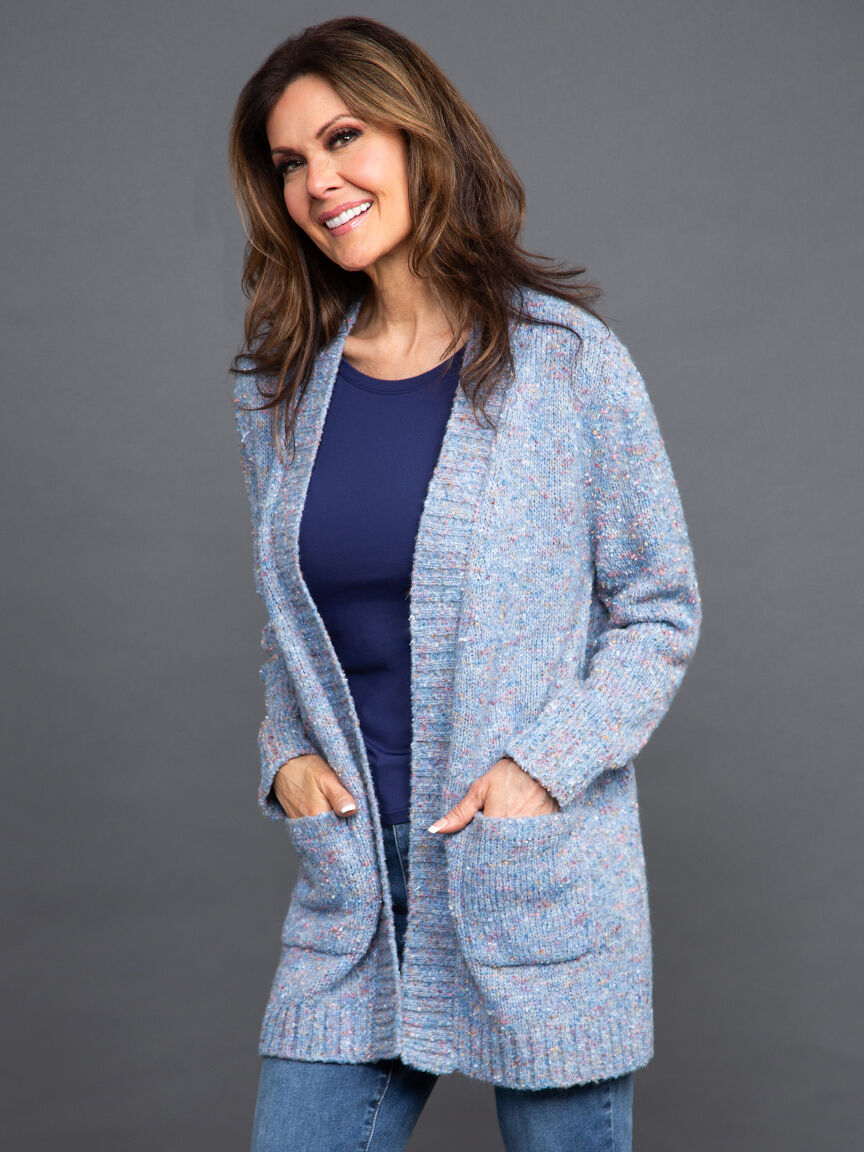 Double Pocket Space Dyed Cardigan Image 3