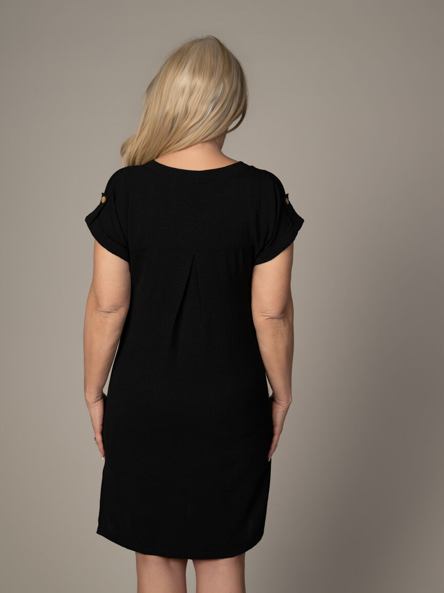 Airflow Short Sleeve Knee Length Dress