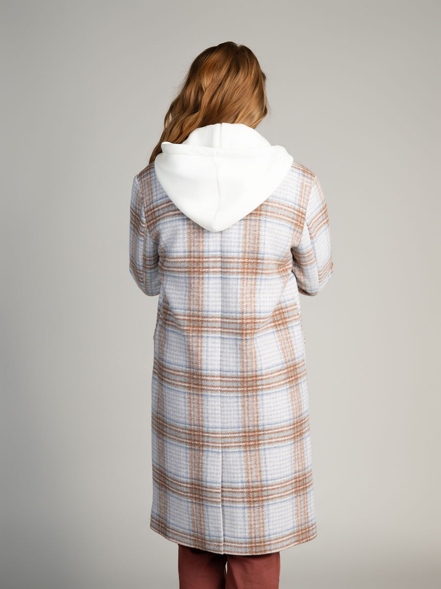 Foolers Trench Coat With Removable Hood