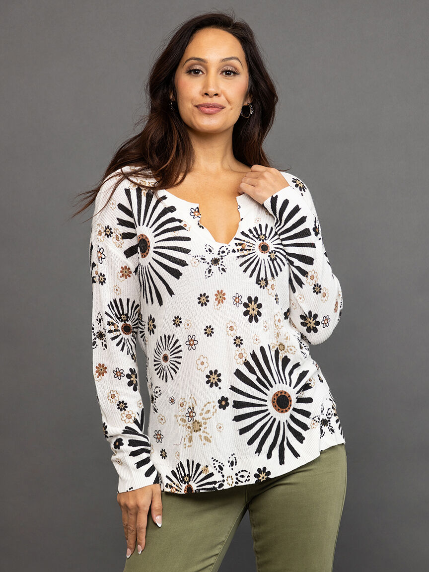 Daisy Dreams Long Sleeve Top Image 2