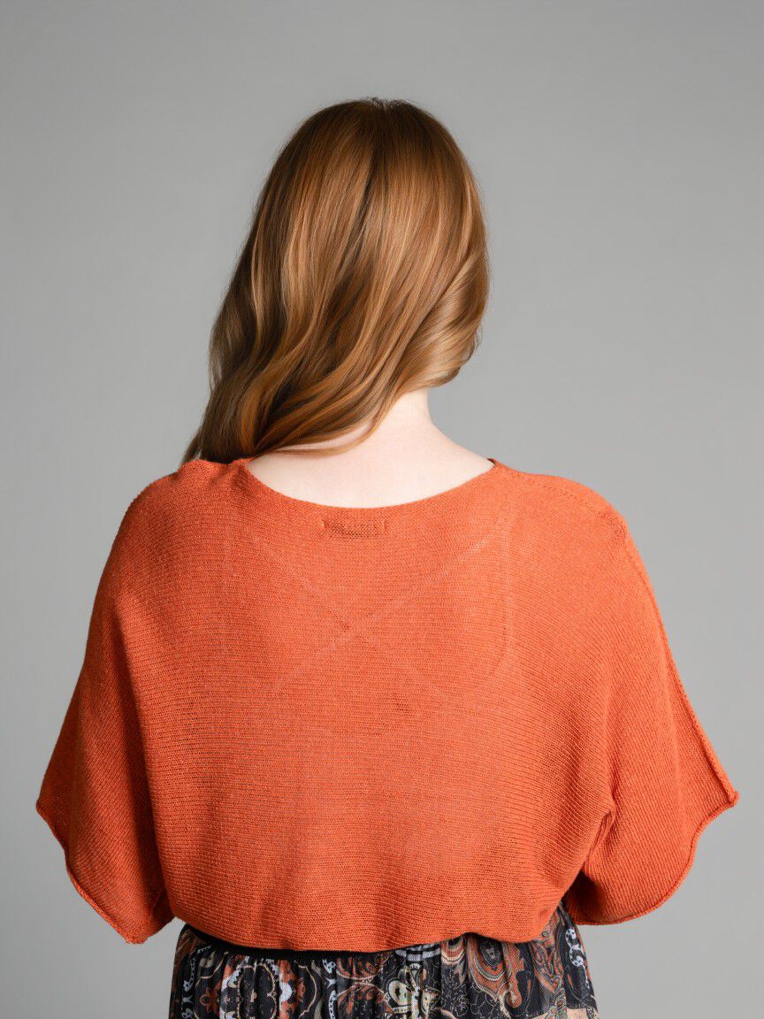 Short Sleeve Dolman Sweater