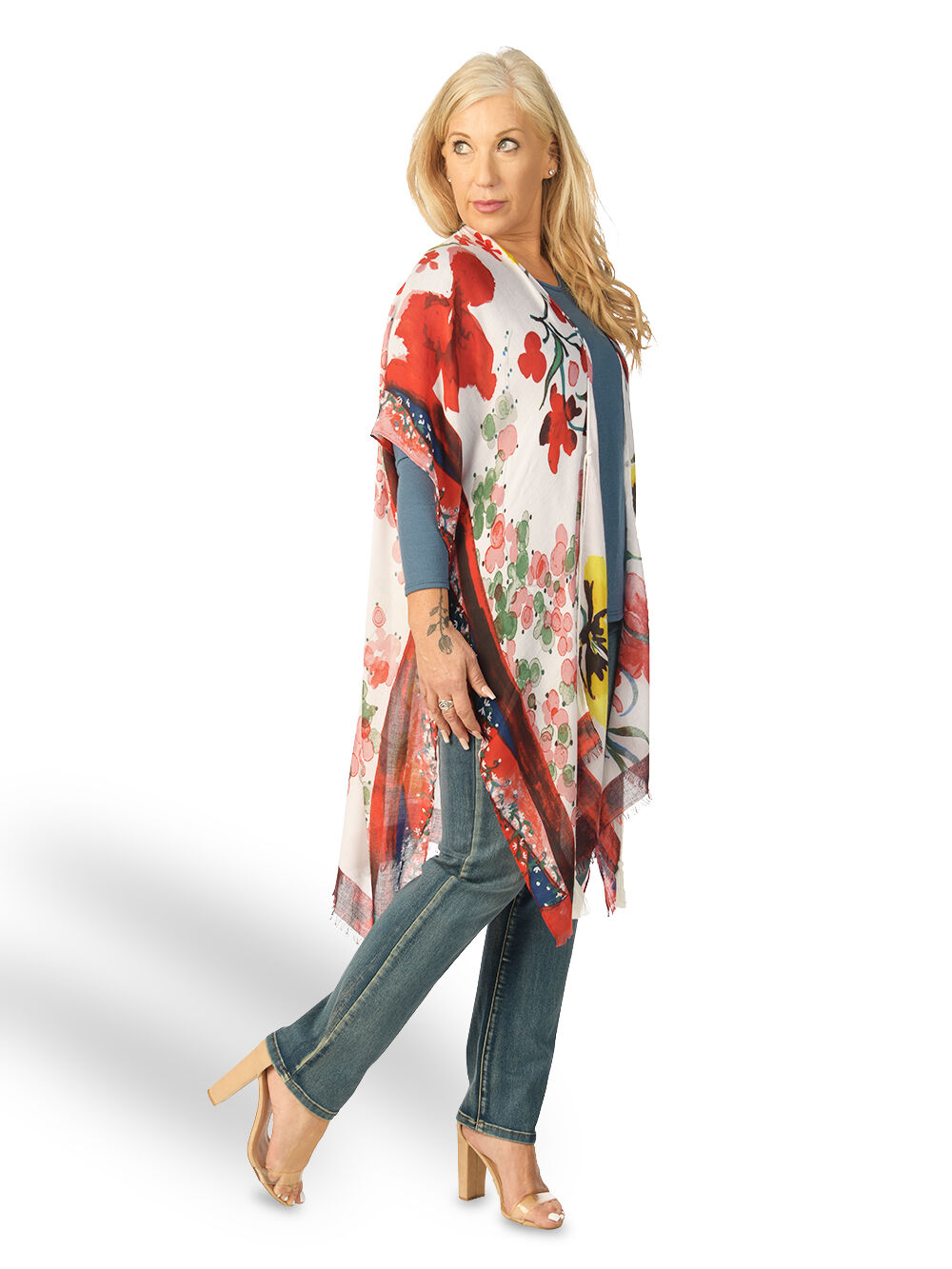 Summer Cotton Kimono Image 3