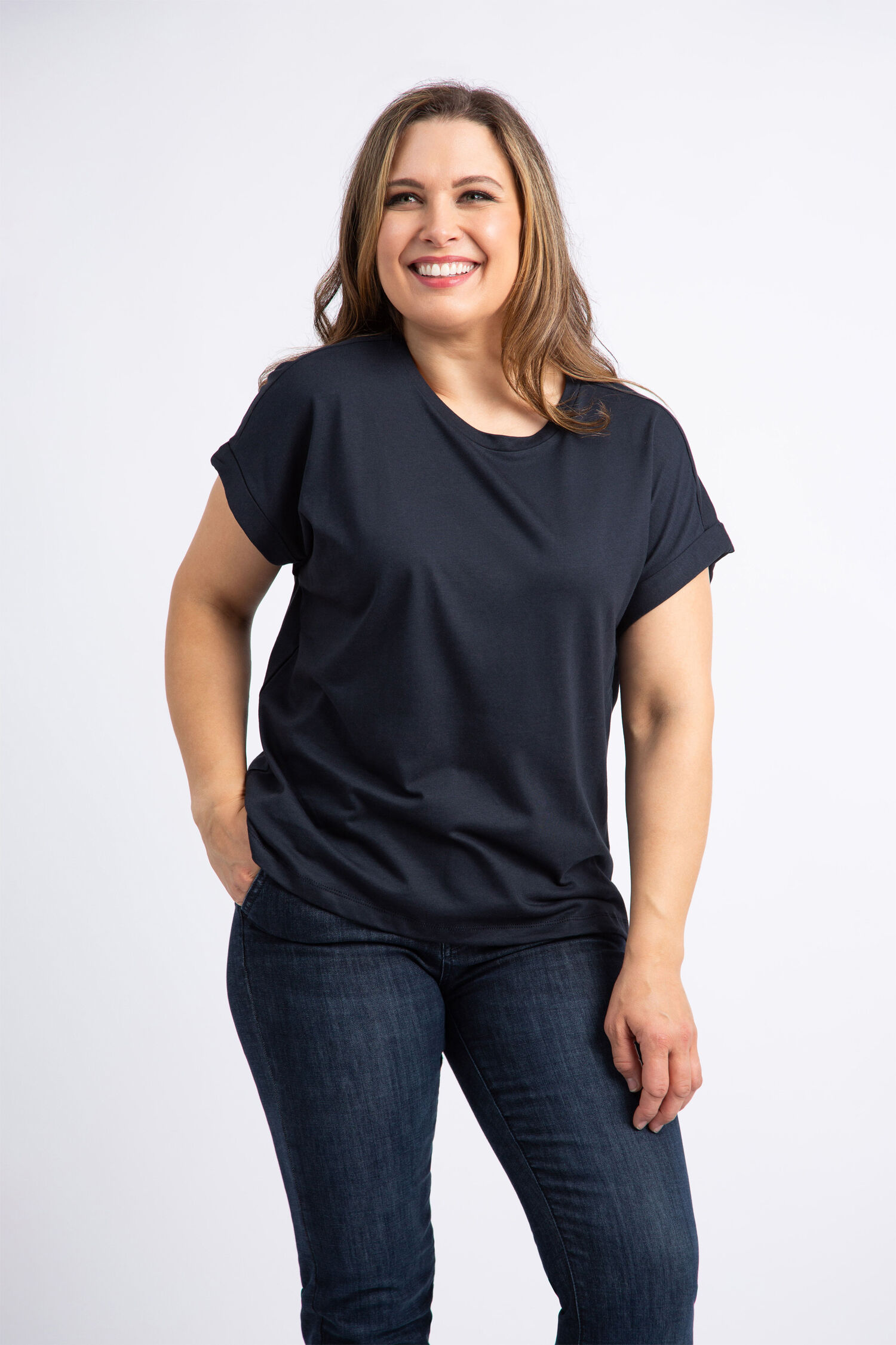 Drapey Luxe Tee  Image 2