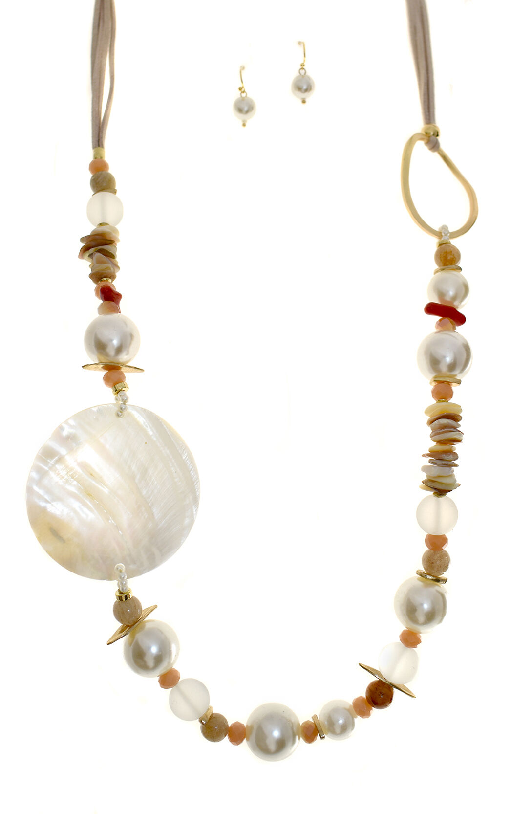 Pearl and Bead Necklace Set