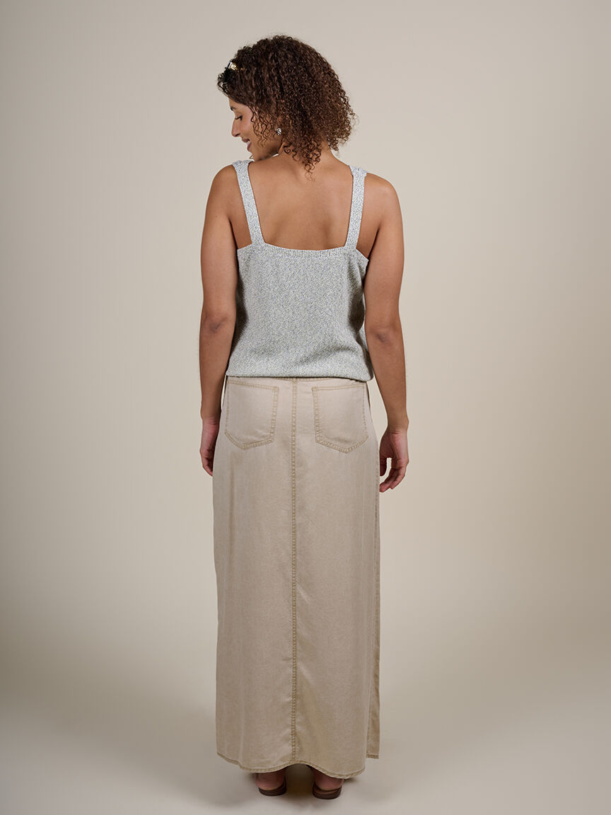 V-Neck Sleeveless Sweater Tank  Image 2