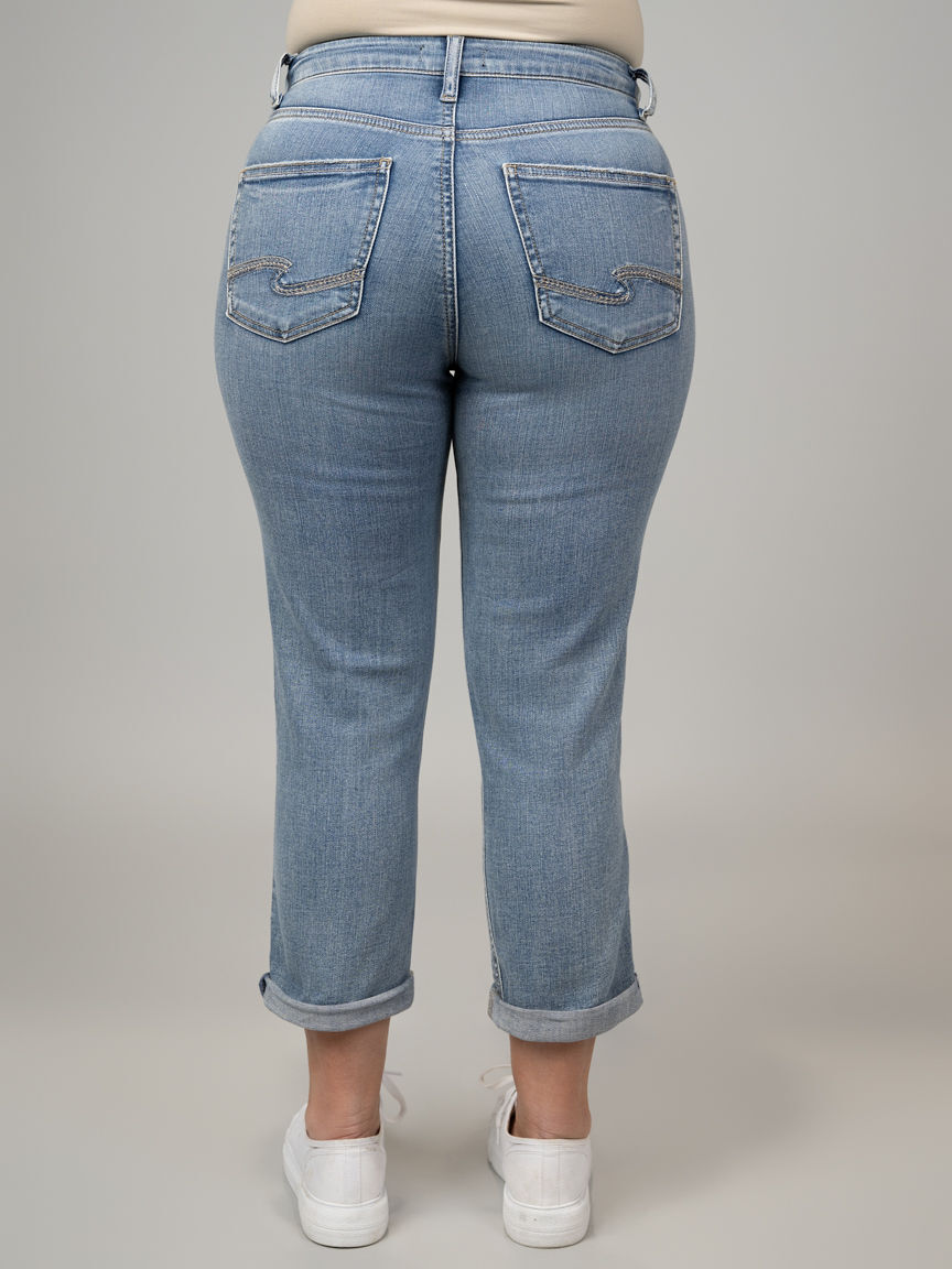 Avery High Rise Luxe Stretch Capri