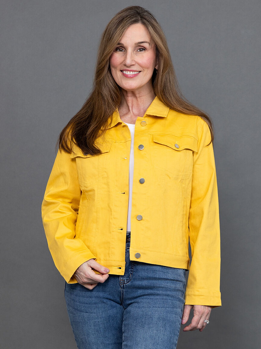 Stretch Denim Jacket  Image 2