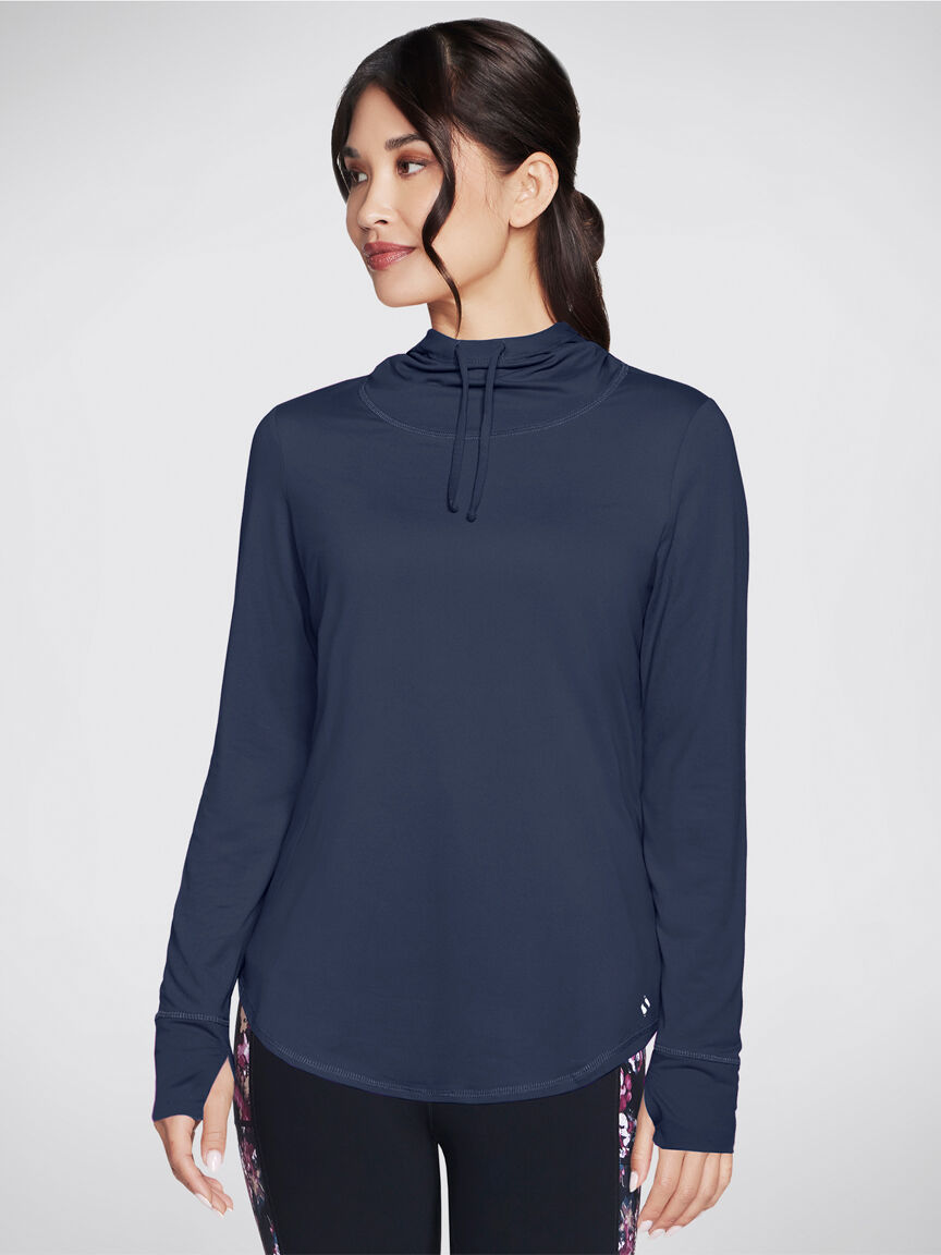 GO WALK Long Sleeve Hooded Top Image 1