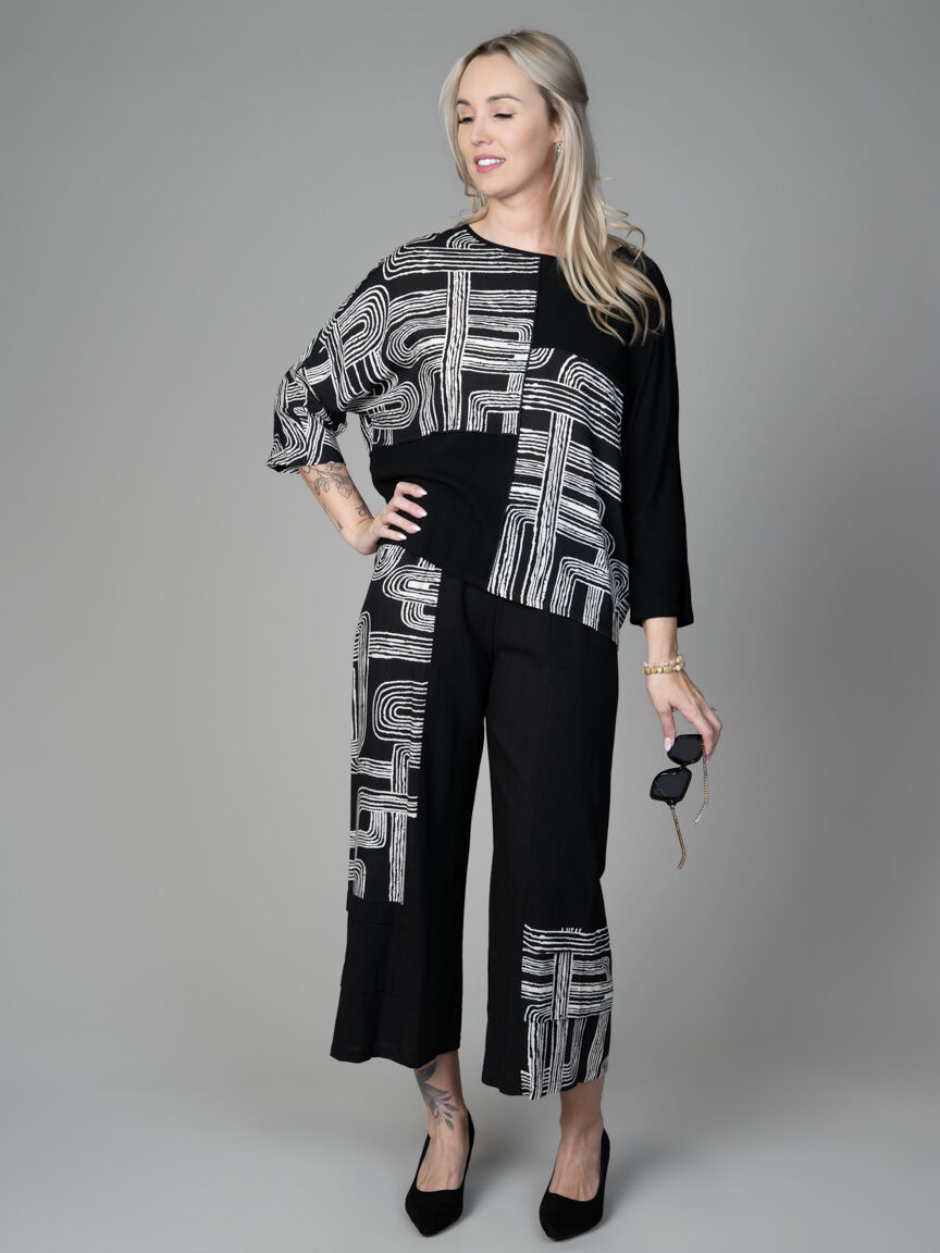 Pull-On Elastic Waist Pant