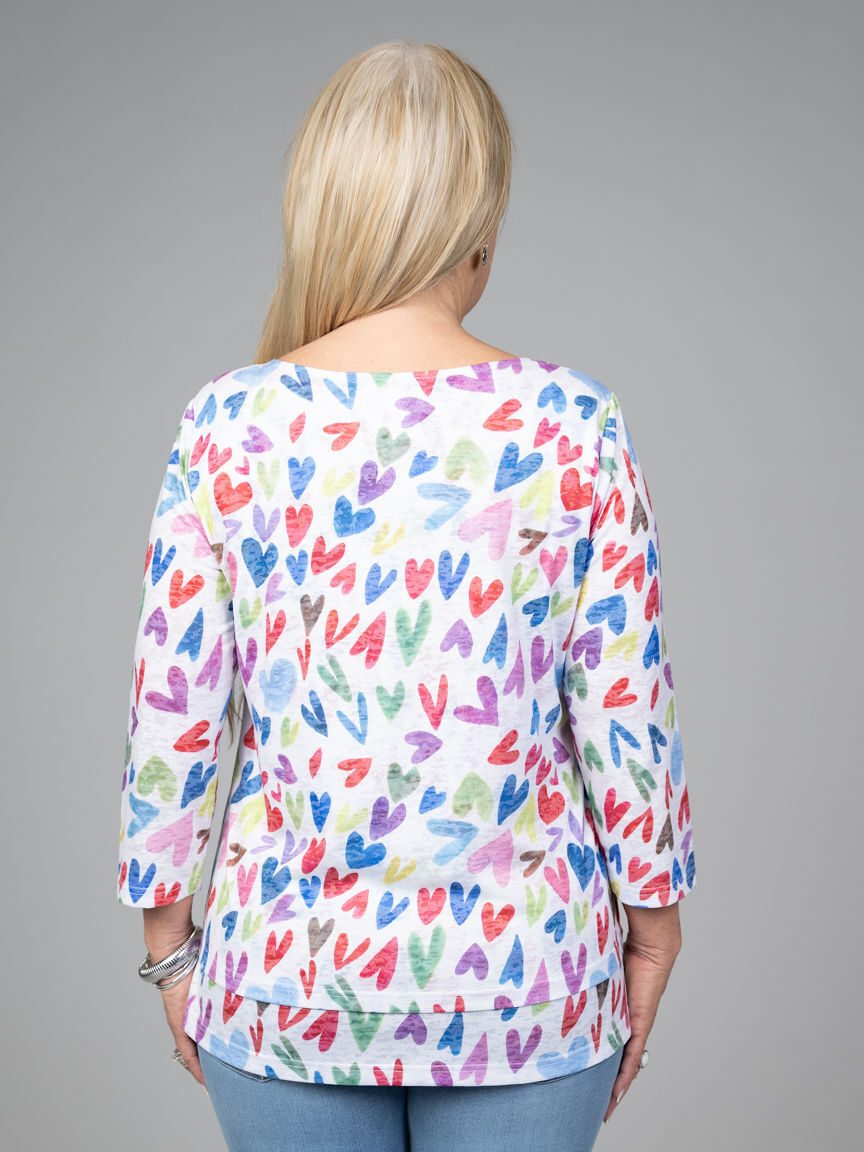 3/4 Sleeve Cardigan Shirt