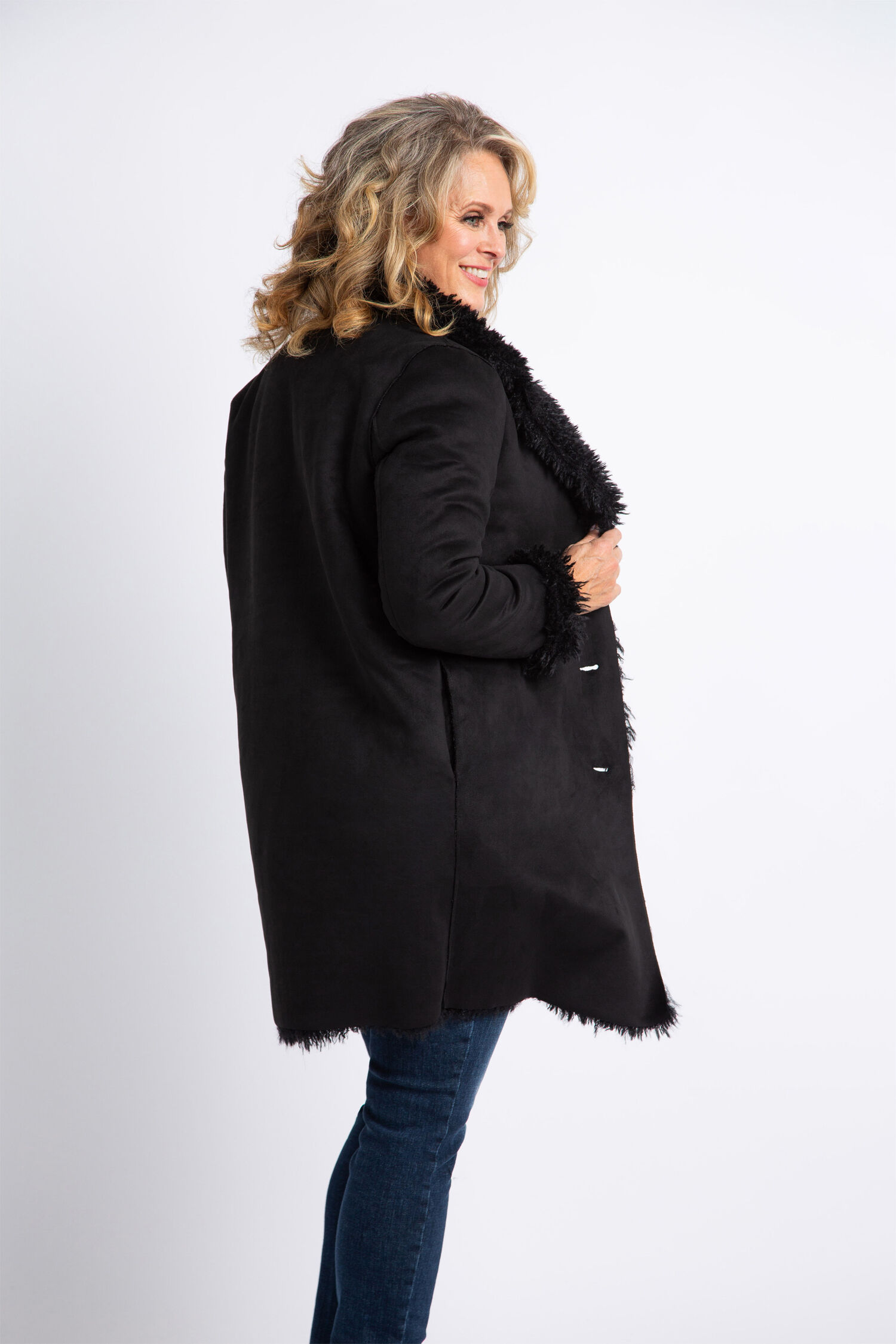 Reversible Faux-Fur Jacket  Image 4