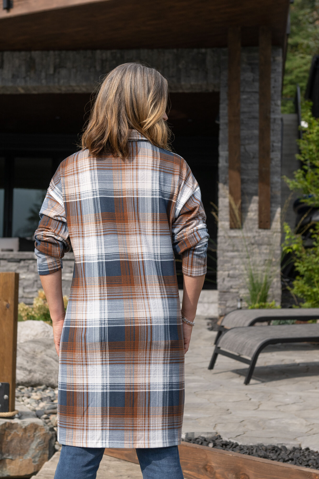 Plaid Country Tunic Shirt Image 2