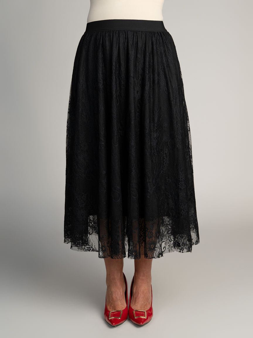 Midi Lace Skirt