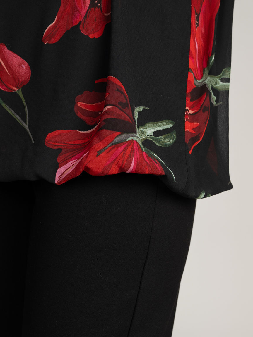 Bubble Hem Blouse