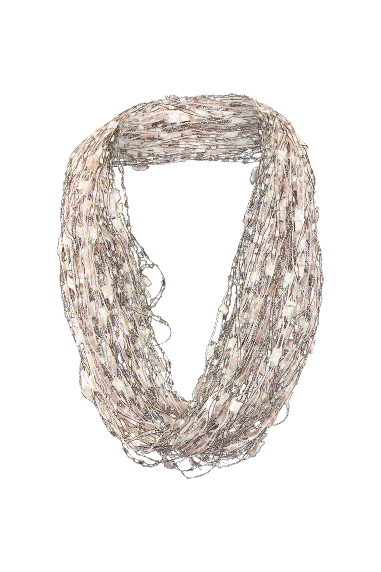 Multi-String Scarf with Magnetic Closure
