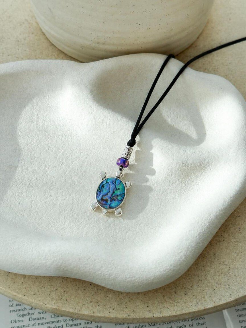 Turtle Abalone Necklace