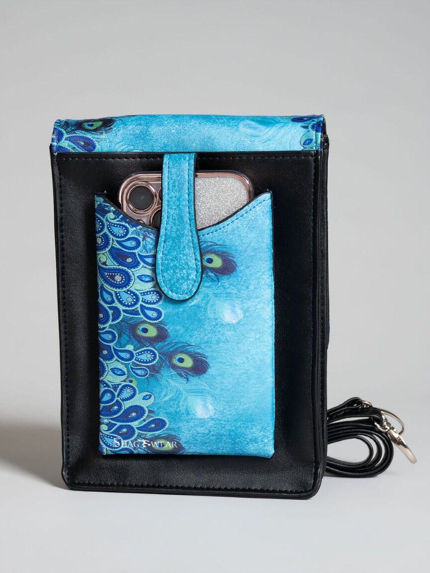 Peacock Crossbody Bag